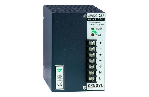 

Блок питания OSNOVO PS-48120/I, PS-48120/I