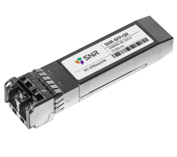 

Модуль SFP+ SNR SNR-SFP+SR-455883B21 оптический, дальность до 300м (5dB), 850нм прошиты под HP, SNR-SFP+SR-455883B21