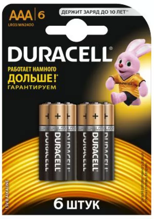 фото Duracell LR03 Basic