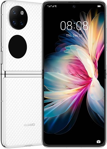 

Смартфон Huawei P50 Pocket 51096YYV white/8GB/256GB/6.9"/1188x2790/OLED/40MP+13MP+32MP/10.7MP/BT/NFC/Wi-Fi/4000mAh, P50 Pocket