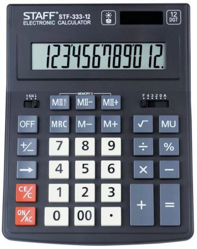 Калькулятор настольный STAFF PLUS STF-333