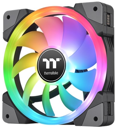 

Вентилятор для корпуса Thermaltake SWAFAN EX12 RGB TT Premium Edition 120x120x25mm, 500-2000rpm, 30.5 dBA, 57.11 CFM, magnetic terminal, LED software, SWAFAN EX12 RGB TT Premium Edition