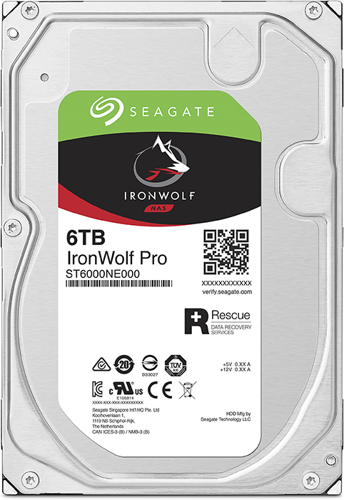 

Жесткий диск 6TB SATA 6Gb/s Seagate ST6000NE000 3.5" IronWolf Pro NAS 7200rpm 256MB, ST6000NE000