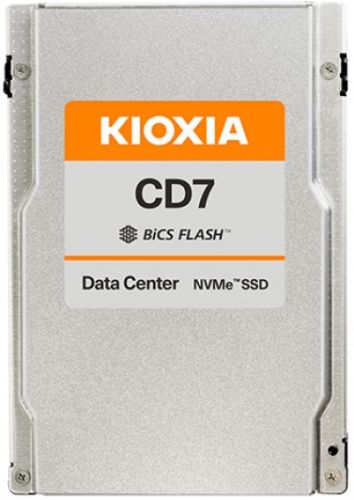 Накопитель SSD U.3 Toshiba (KIOXIA) KCD71RUG7T68 CD7-R 7.68TB PCIe 4.0 NVMe 1.4 BiCS FLASH TLC 6450/