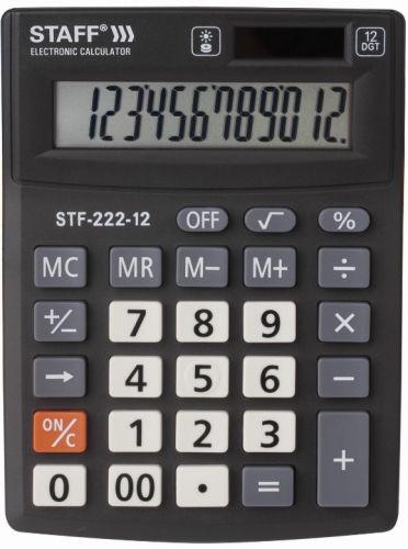 Калькулятор настольный STAFF PLUS STF-222