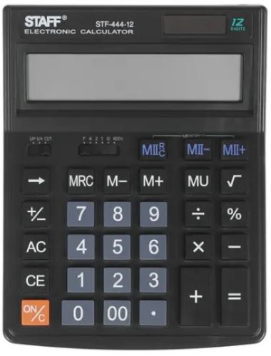 Калькулятор настольный STAFF STF-444-12