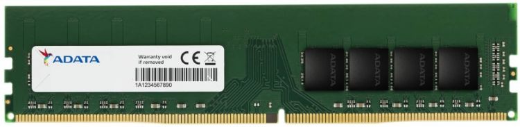 

Модуль памяти DDR4 8GB ADATA AD4U26668G19-BGN PC4-21300 2666MHz CL19 1.2V Bulk, AD4U26668G19-BGN