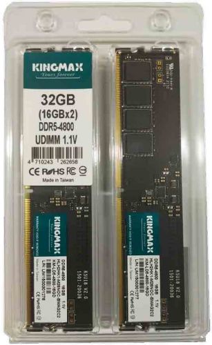 Модуль памяти DDR5 32GB (2*16GB) Kingmax KM-LD5-4800-32GD