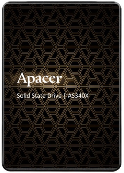 

Накопитель SSD 2.5'' Apacer AP960GAS340XC-1 AS340X 960GB SATA 6Gb/s 550/510MB/s IOPS 93K/80K MTBF 1.5M 560 TBW, AP960GAS340XC-1