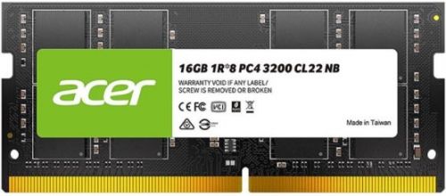 Модуль памяти SODIMM DDR4 16GB Acer BL.9BWWA.214 PC4-25600 3200MHz CL22 1.2V - фото 1