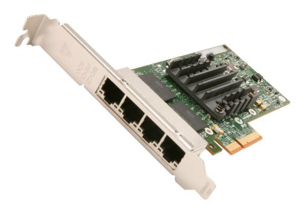 Сетевая карта Intel E1G44HTBLK I340 (PCI Express 4-x ,10/100/1000Base-T, 1000Mbps, Gigabit Ethernet) Bulk