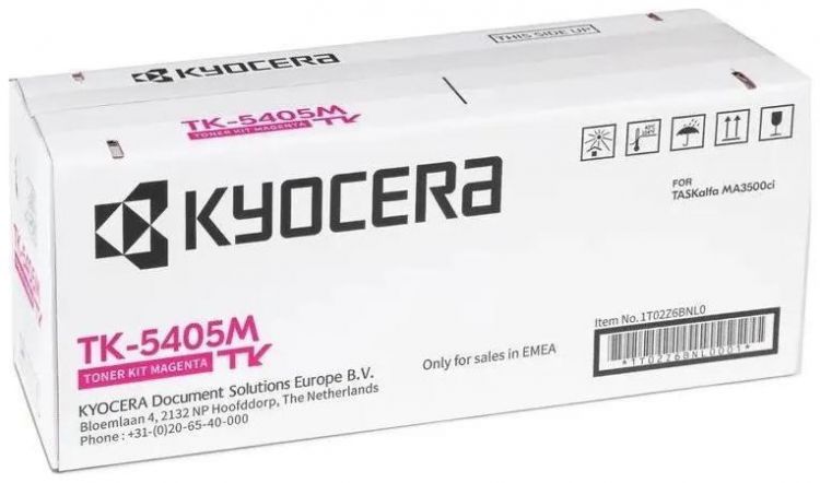 

Тонер-картридж Kyocera TK-5405M 1T02Z6BNL0 красный для TASKalfa MA3500ci , 10 000 стр., TK-5405M