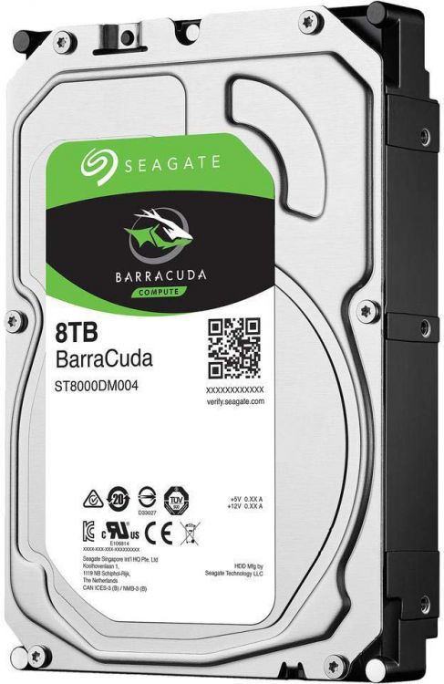 Жесткий диск 8TB SATA 6Gb/s Seagate ST8000DM004 3.5 Barracuda 5400rpm 256MB NCQ Bulk bulk sales 2pcs