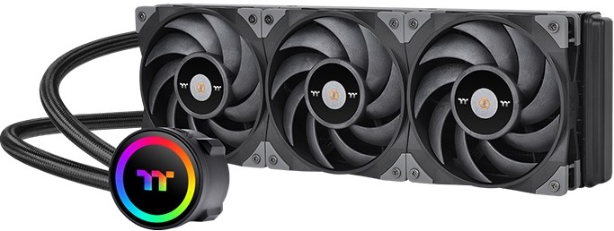 Система охлаждения жидкостная Thermaltake TOUGHLIQUID 360 ARGB Sync CL-W321-PL12BL-A LGA 2066/2011-3/2011/1200/115x, AM4/AM3+/AM3/AM2+/AM2/FM2/FM1 (3*