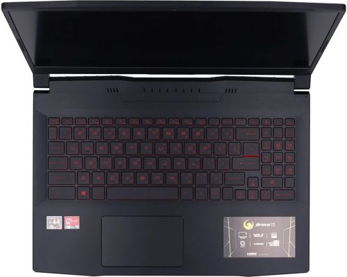 Ноутбук MSI Bravo 15 B5DD-218XRU 9S7-158K12-218 Ryzen 7 5800H/8GB/512GB SSD/Radeon Rx 5500M 4GB/15.6" IPS FHD/WiFi/BT/cam/DOS/black - фото 4