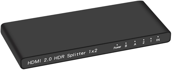 цена Разветвитель GCR GL-VK2 HDMI v2.0, 1x2, 4Kx2K 60Hz / 1080p / 3D, 4:4:4, ультратонкий корпус, серия Greenline
