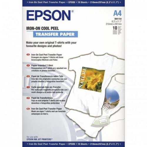 Фотобумага Epson C13S041154 Paper Iron-on Peel Tra