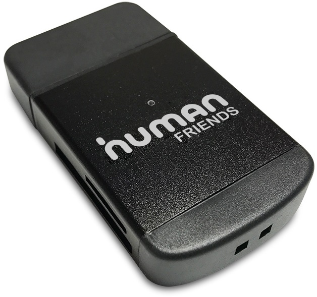 Карт-ридер CBR Human Friends Speed Rate Multi black. 4 слота, поддержка карт: Micro MS (M2), microSD, T-flash, SD, MMC, SDHC, DV, MS, MS Pro, MS Pro D цена и фото