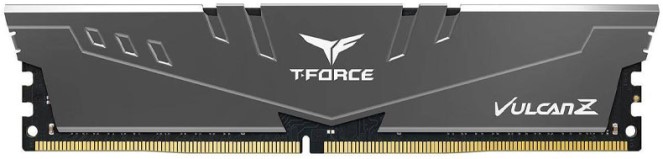 

Модуль памяти DDR4 8GB Team Group TLZGD48G3200HC16C01 T-Force Vulkan Z gray PC4-25600 3200MHz CL16 heatsink 1.35V RTL, TLZGD48G3200HC16C01