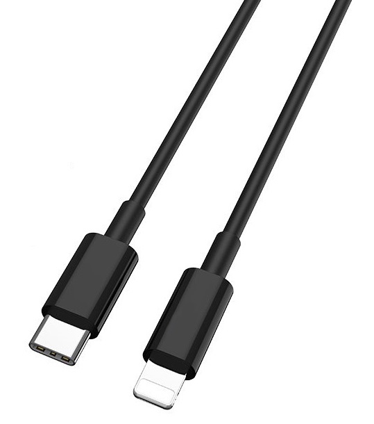 

Кабель интерфейсный Cablexpert CCP-USB-CMLM2-1M USB3.1 Type-C/Lightning, быстрая зарядка, 1м, пакет, CCP-USB-CMLM2-1M