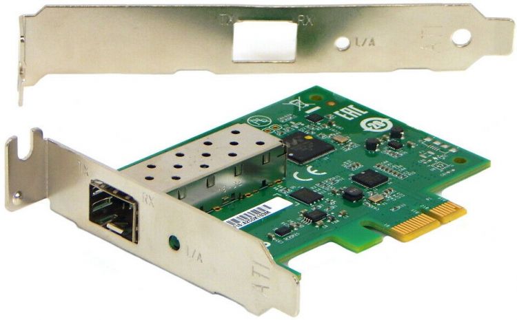 Сетевой адаптер Allied Telesis AT-2914SP-901 TAA (Federal), 100X/1000X (SFP), PCIe Gigabit Fiber Adapter Card (NIC), WOL,PXE,UEFI