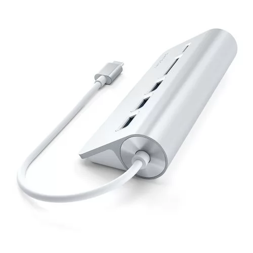 Satechi Type-C Aluminum USB Hub & Micro/SD Card Reader