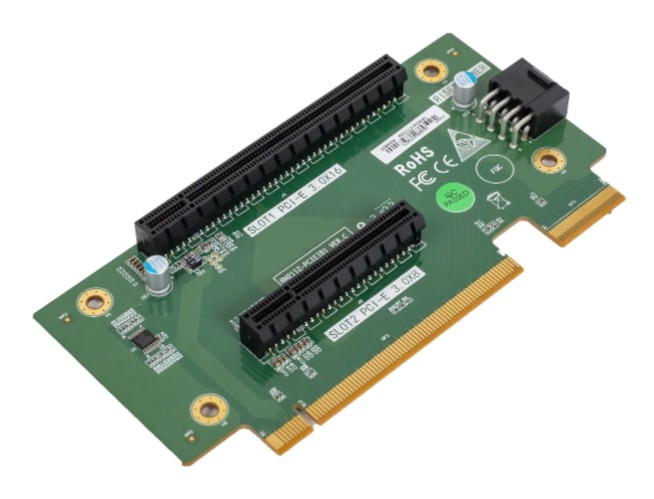 Адаптер SNR SNR-RM2112-PCIEIB1 1x PCI-Ex16 / 1x PCI-Ex8 для серверов SNR 2U серии RS/RE RM2112-PCIEIB1 PCBA VER.B