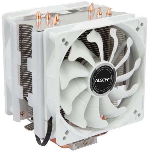 Кулер ALSEYE S120D-W LGA775/115x/1151/1151-v2/1200/1366/1700/2011/2011-3/AM2/+/AM3/+/AM4/FM1/FM2/+ (