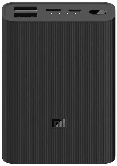 Аккумулятор внешний Xiaomi Mi Power Bank 3 Ultra BHR4412GL 10000mAh Black