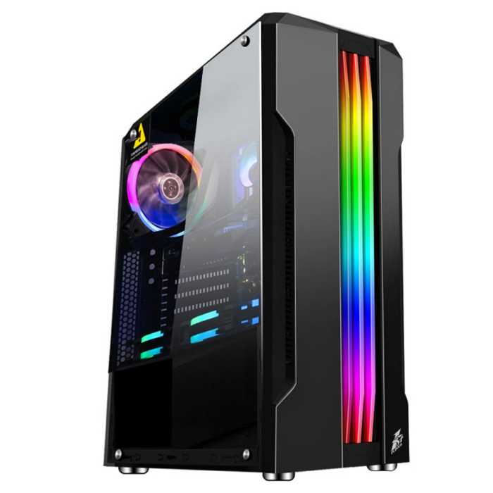 

Корпус ATX 1STPLAYER RAINBOW R3-A черный, без БП, окно из закаленного стекла, USB 2.0, USB 3.0, audio, RAINBOW R3-A