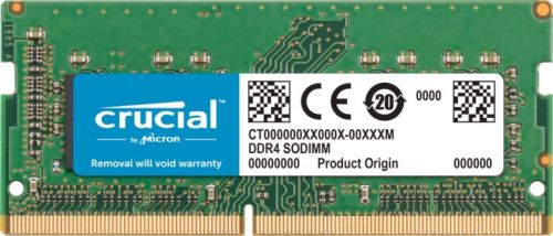 Модуль памяти DDR4 8GB Crucial CB8GS2666 2666MHz OEM PC3-21300 CL19 SO-DIMM 260-pin 1.2В single rank - фото 1