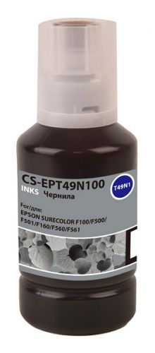 Чернила Cactus CS-EPT49N100 черный 140мл для Epson SureColor SC-F100/F500