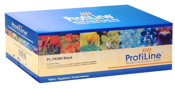 

Тонер ProfiLine PL_TK-590K_BK_WC для Kyocera FS-C2026/FS-C2026MFP/FS-C2026MFPPlus/FS-C2126/FS-C2126MFP с бункером отработанного тонера black 7000 копи, PL_TK-590K_BK_WC