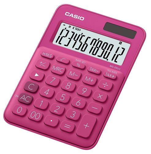 

Калькулятор настольный Casio MS-20UC-RD-S-EC, MS-20UC-RD-S-EC