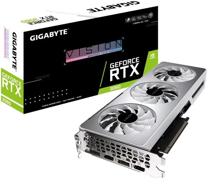 фото GIGABYTE GeForce RTX 3060 VISION OC (GV-N3060VISION OC-12GD)