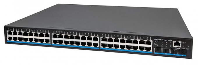 

Коммутатор управляемый NST NS-SW-48G4G-PL Gigabit Ethernet на 48 RJ45 PoE + 4 x GE SFP порта. Порты: 48 x GE (10/100/1000 Base-T) с поддержкой PoE (IE, NS-SW-48G4G-PL