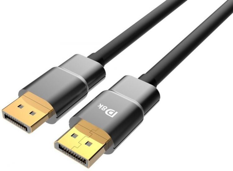 Кабель интерфейсный DisplayPort Aopen/Qust ACG633-2M соединительный M/M v1.4, 8K/60Hz, 2m