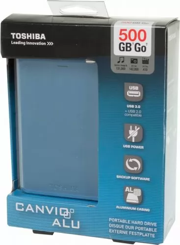 Toshiba CANVIO ALU 500GB