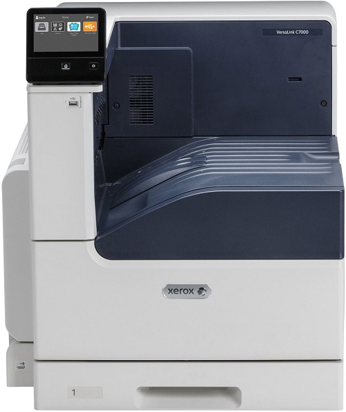 Принтер лазерный цветной Xerox VersaLink C7000DN C7000V_DN А3, дуплекс, 35 стр/м, 1200 x 2400, лоток 520л, 2Gb panduit 2x50 125 om4 lc дуплекс lc дуплекс lszh 7 м аквамарин