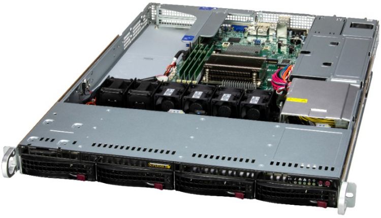 

Сервер Supermicro SYS-511R-W SuperServer 1U E-2456/32GB/D3 S4520 480GB SATA/2*600W/1st config/SFT-DCMS-Single, SYS-511R-W