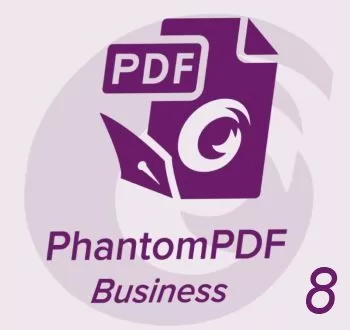 Foxit PhantomPDF Business 8 Eng Full (1-24 users) Gov with Support and Upgrade Protection