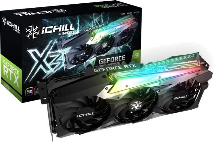 Inno3D GeForce RTX 3080 iChill X3 LHR (C30803-106XX-1810VA37H)