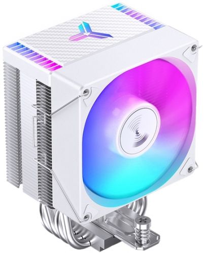 Кулер JONSBO CR-1400 EVO Color White LGA1700/1200/115X/AM5/AM4 (92mm fan, 800-2200rpm, 11.95-38.2CFM