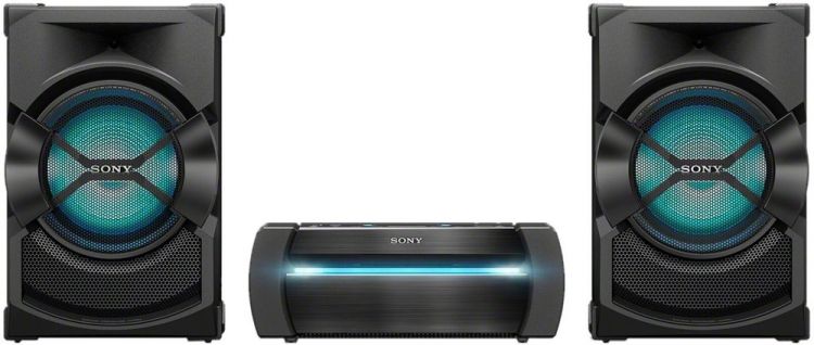 

Аудиосистема Sony SHAKEX10HN+SSSHAKEX10P черная 1200Вт CD CDRW DVD DVDRW FM USB BT, SHAKEX10HN+SSSHAKEX10P