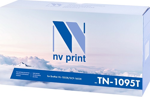 

Картридж NVP NV-TN1095T для Brother HL-1202R/DCP-1602R, 1500k, NV-TN1095T