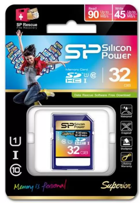 Silicon Power SP032GBSDHCU3V10