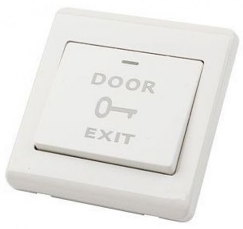 Кнопка выхода ATIS Exit-6D механическая, накладная, цвет белый