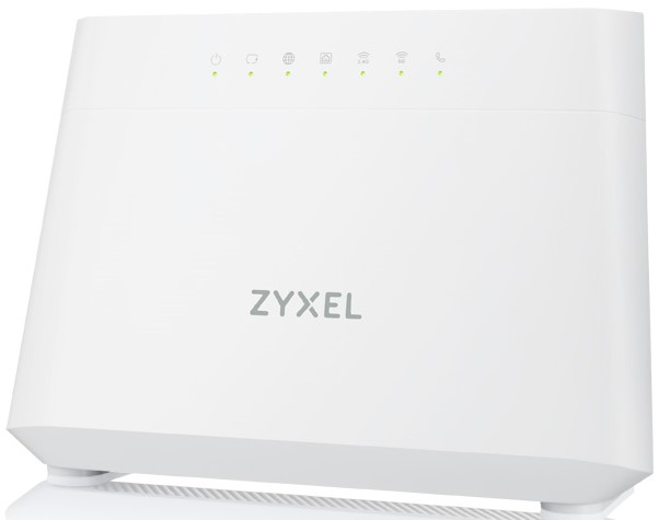Роутер ZYXEL DX3301-T0-EU01V1F 2xWAN (GE RJ-45 и RJ-11), Annex A, profile 35b, 802.11a/b/g/n/ac/ax (600+1200 Мбит/с), EasyMesh, 4xLAN GE, 2xFXS, USB2. роутер zyxel dx3301 t0 eu01v1f белый