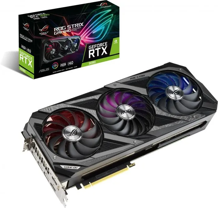 фото ASUS GeForce RTX 3090 ROG STRIX GAMING (ROG-STRIX-RTX3090-24G-GAMING)