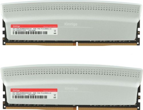 Модуль памяти DDR4 16GB (2*8GB) KIMTIGO KMKU8G8683200Z3-SD - фото 1